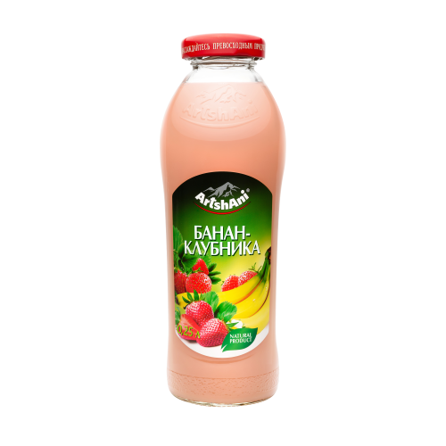 Banana-strawberry nectar